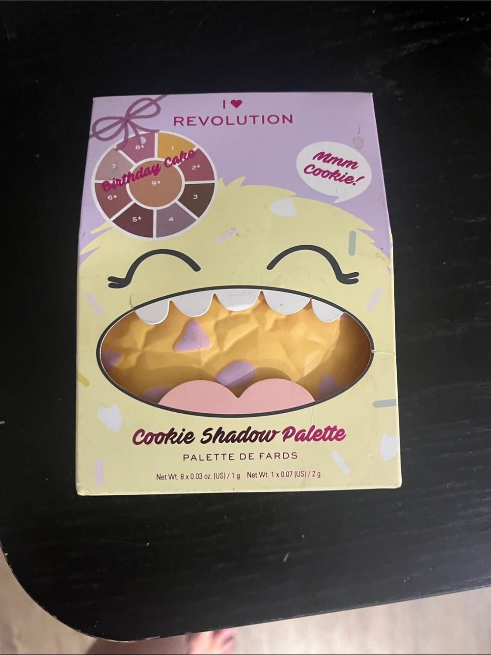 Revolution Cookie Shadow Palette - Yellow & Pink